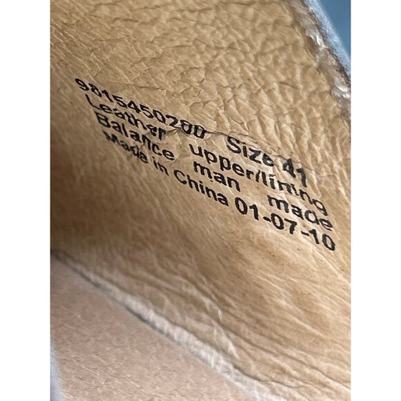 Dansko Womens Brown Leather Slip-On Clog Shoes Size 11-11.5 - Picture 8 of 8